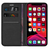 Leather Wallet Case & Card Holder Pouch for Apple iPhone 11 Pro - Black